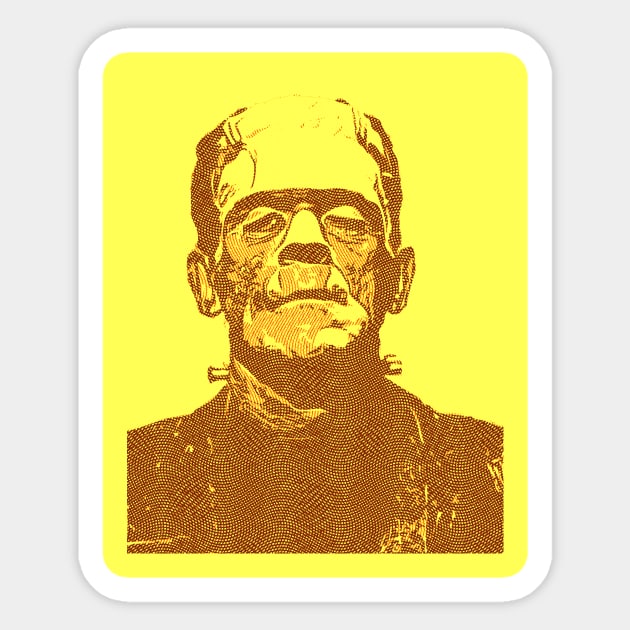 Frankenpop Sticker by tos42